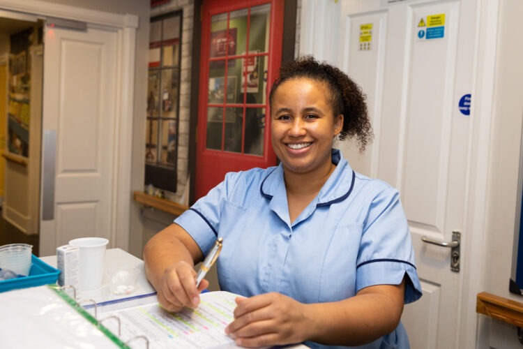 carer signing paperwork