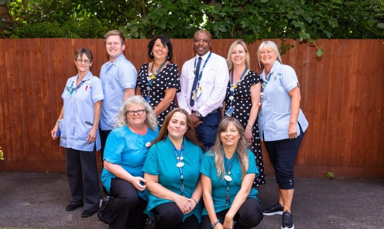 cedars care home team