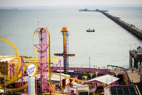fun fair on the pier